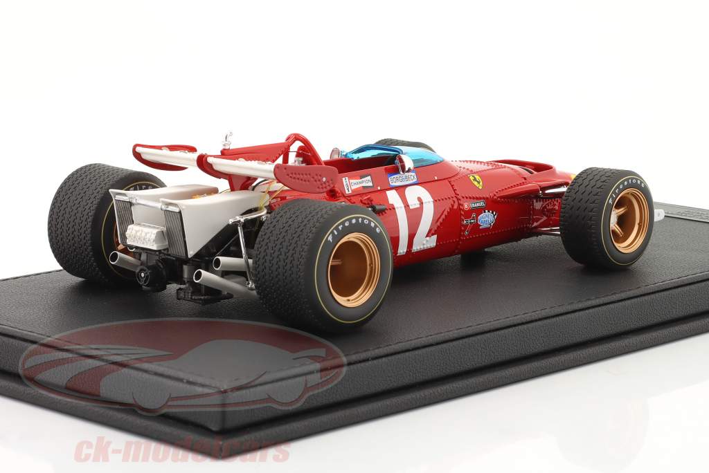 Jacky Ickx Ferrari 312B #12 ganhador Áustria GP Fórmula 1 1970 1:18 GP Replicas
