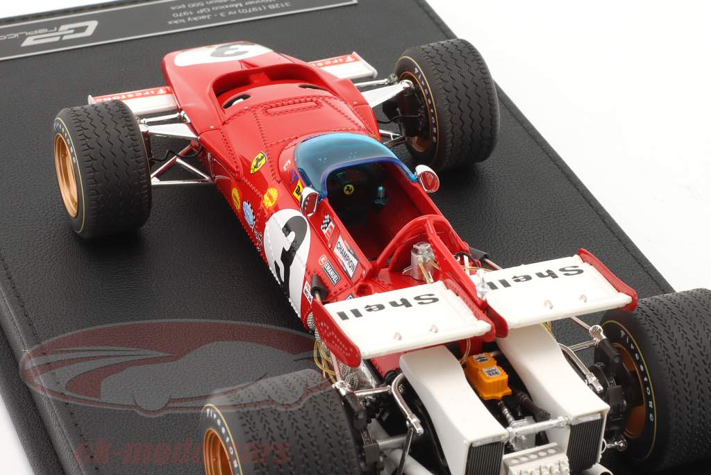 Jacky Ickx Ferrari 312B #3 ganador mexicano GP fórmula 1 1970 1:18 GP Replicas