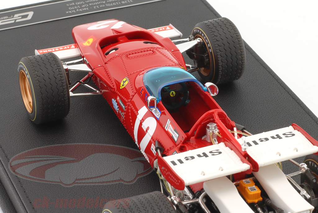 Jacky Ickx Ferrari 312B #12 优胜者 奥地利 GP 公式 1 1970 1:18 GP Replicas