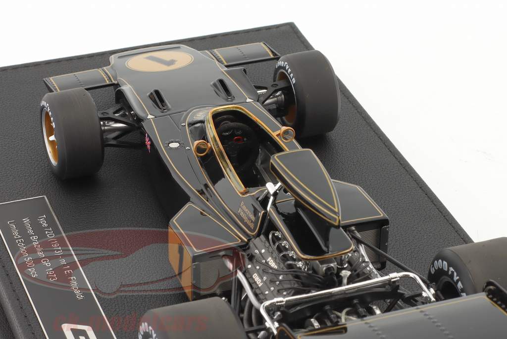 E. Fittipaldi Lotus 72D #1 победитель бразильский GP формула 1 1973 1:18 GP Replicas