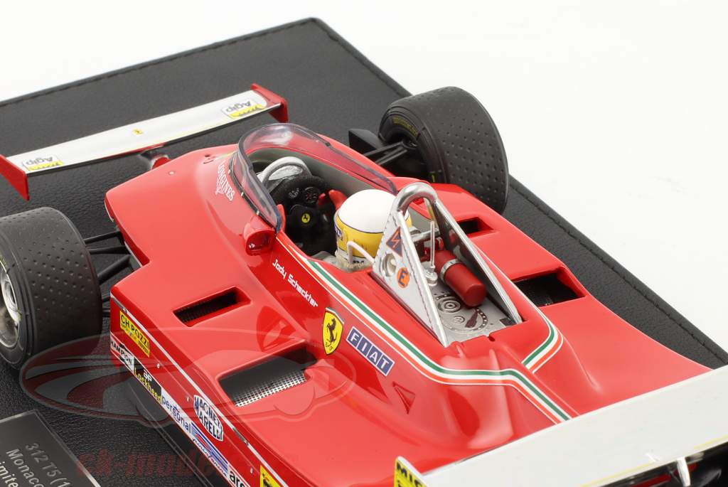Jody Scheckter ferrari 312T5 #1 Mónaco GP fórmula 1 1980 1:18 GP Replicas