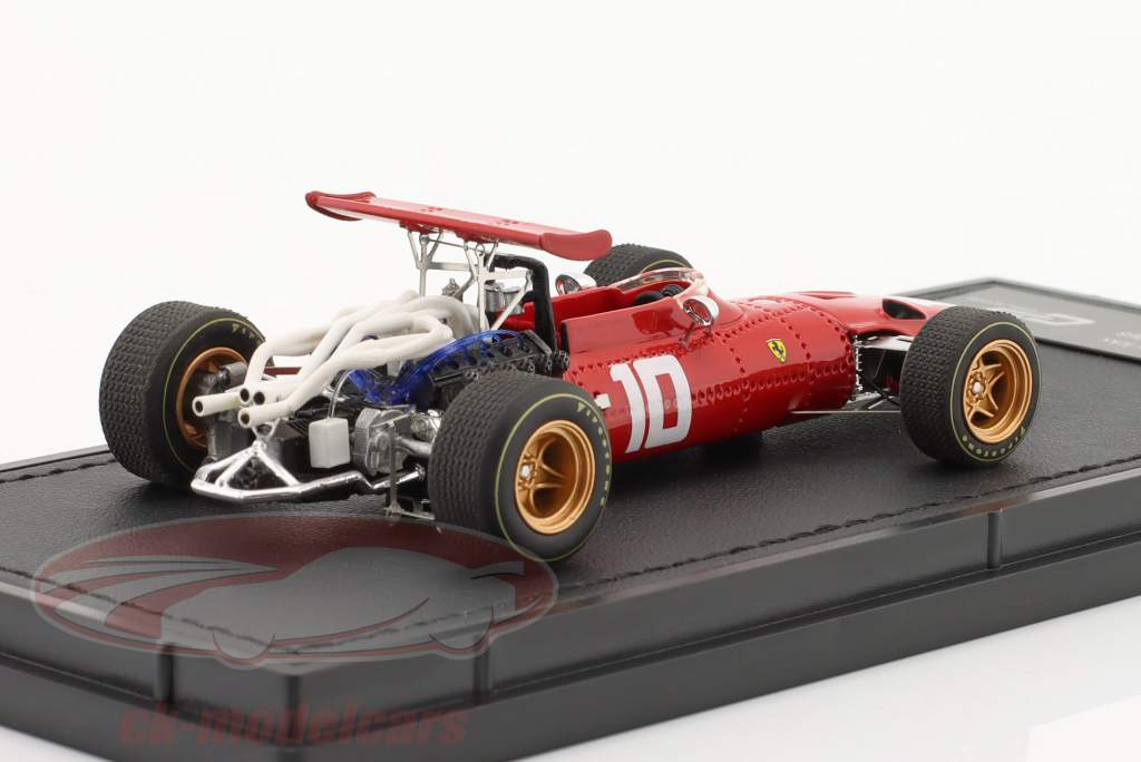 Jacky Ickx Ferrari 312 #10 4 hollandsk GP formel 1 1968 1:43 GP Replicas