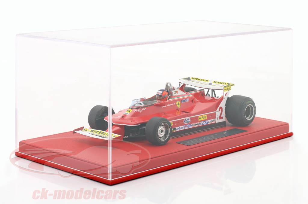 Gilles Villeneuve Ferrari 312T5 #2 5ème Monaco GP formule 1 1980 1:18 GP Replicas