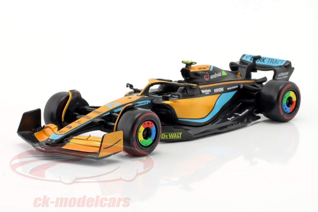 Lando Norris McLaren MCL36 #4 Australien GP Formel 1 2022 1:43 Bburago