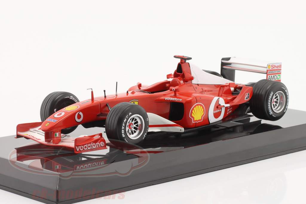 M. Schumacher Ferrari F2002 #1 formel 1 Verdensmester 2002 1:24 Premium Collectibles