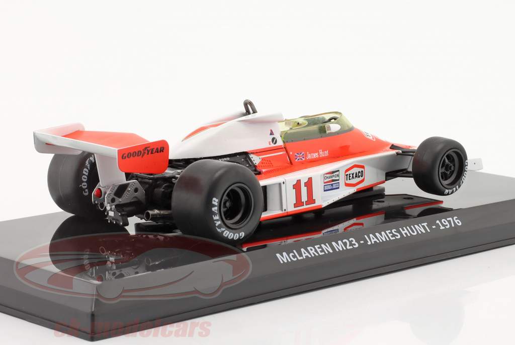 James Hunt McLaren M23 #11 formule 1 Champion du monde 1976 1:24 Premium Collectibles