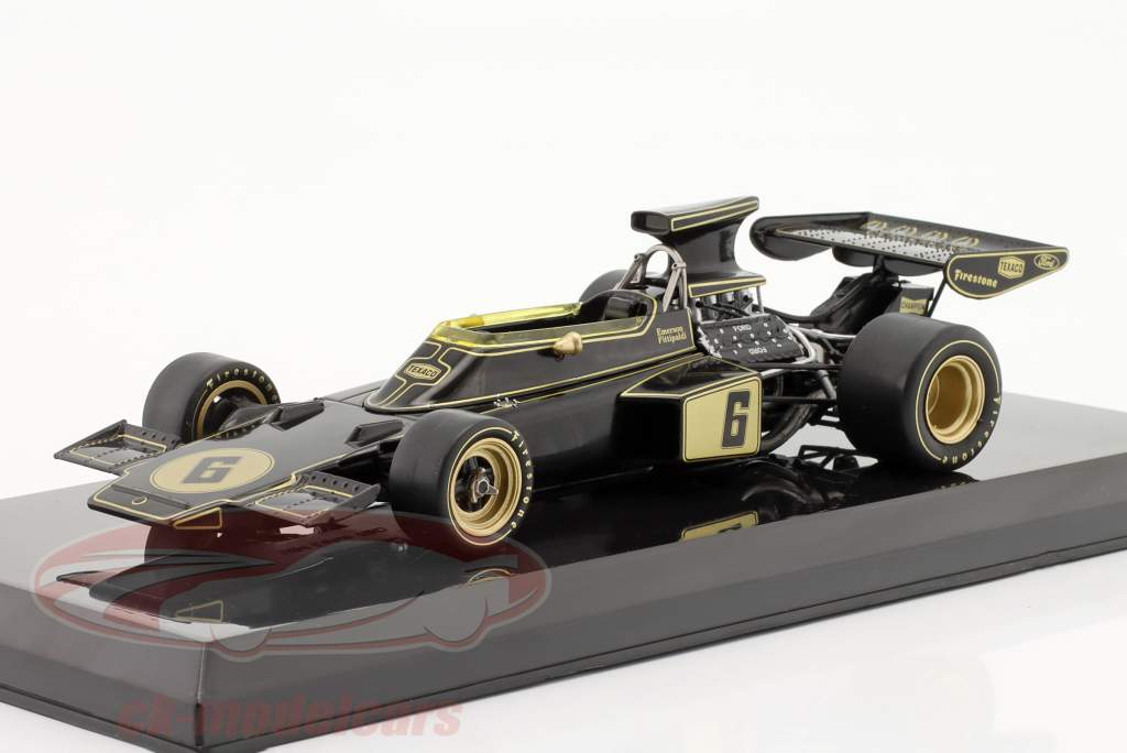 E. Fittipaldi Lotus 72D #6 fórmula 1 Campeón mundial 1972 1:24 Premium Collectibles
