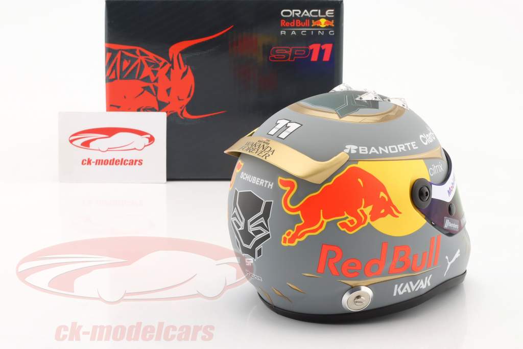 Sergio Perez Red Bull Racing #11 Бразилия GP формула 1 2022 1:2 Schuberth