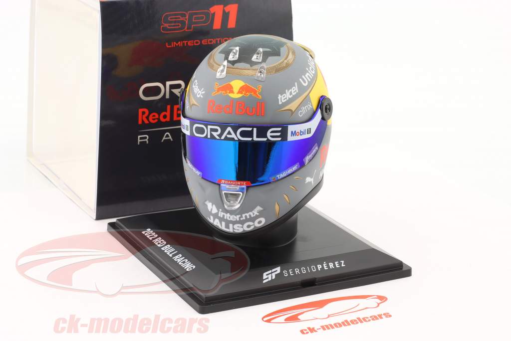 Sergio Perez Red Bull Racing #11 Brésil GP formule 1 2022 1:4 Schuberth
