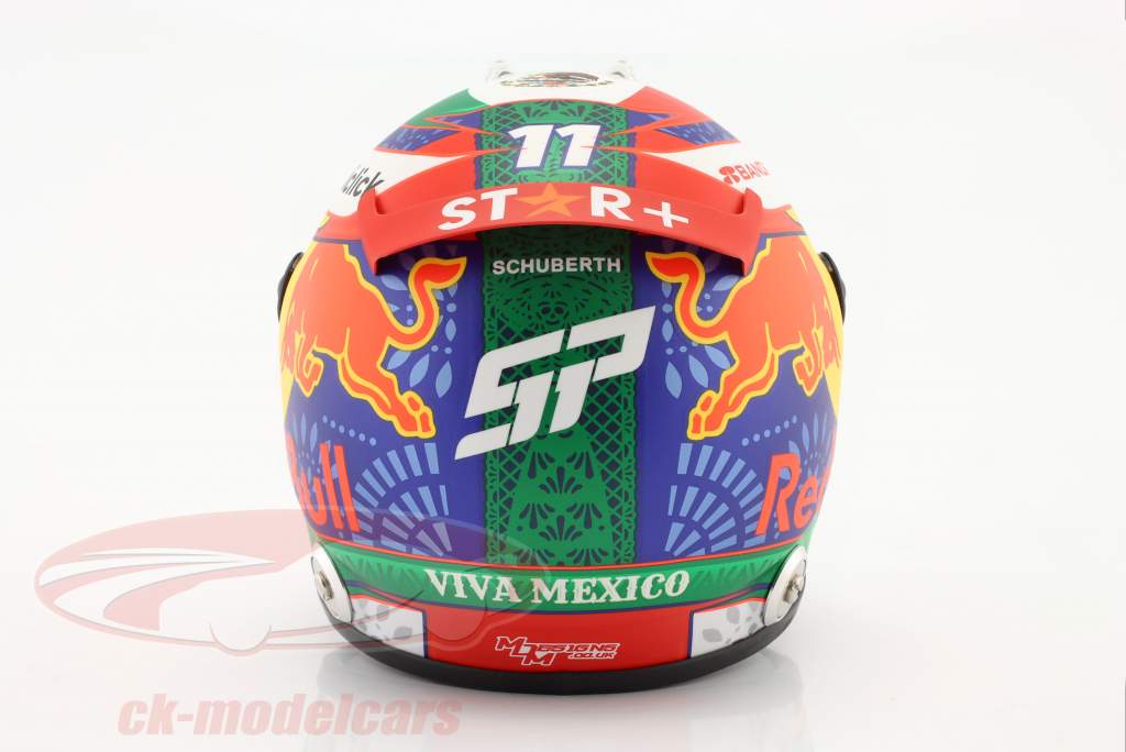 Sergio Perez Red Bull Racing #11 3ro México GP fórmula 1 2022 1:2 Schuberth