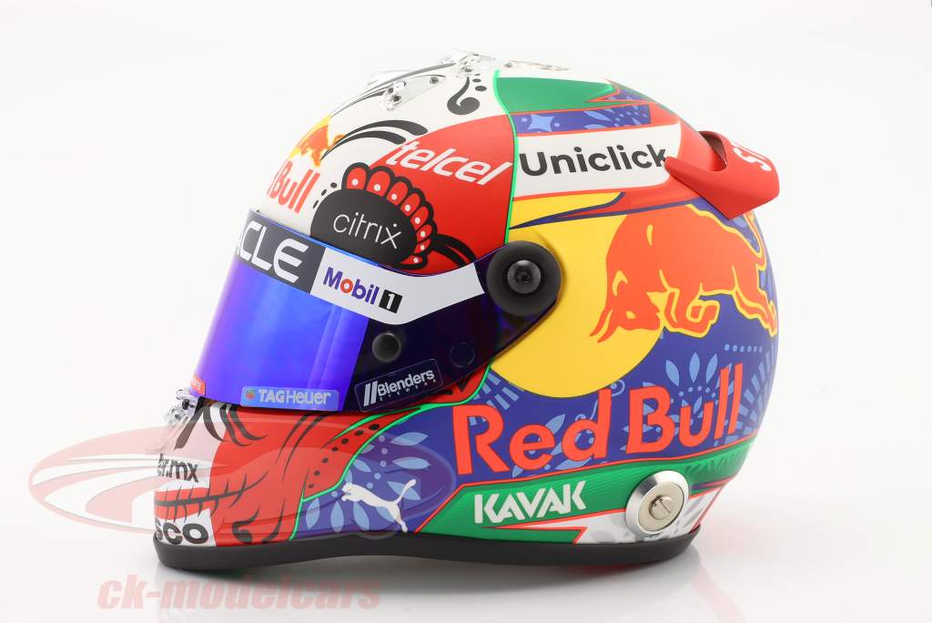 Sergio Perez Red Bull Racing #11 3º México GP Fórmula 1 2022 1:2 Schuberth
