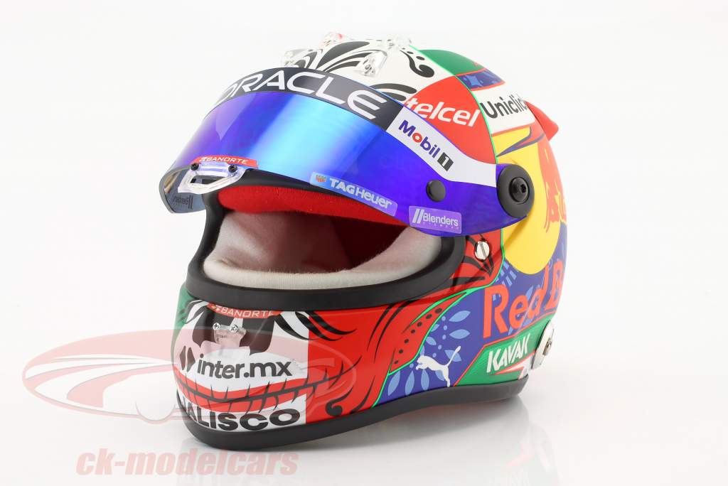 Sergio Perez Red Bull Racing #11 第三名 墨西哥 GP 公式 1 2022 1:2 Schuberth