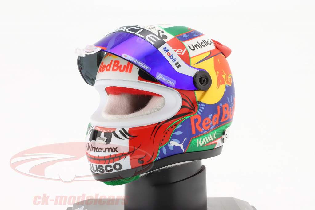Sergio Perez Red Bull Racing #11 3rd Mexico GP formula 1 2022 1:4 Schuberth