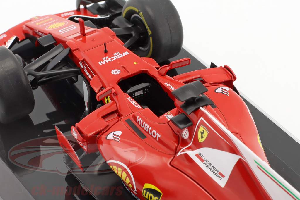 Sebastian Vettel Ferrari SF70H #5 fórmula 1 2017 1:24 Premium Collectibles
