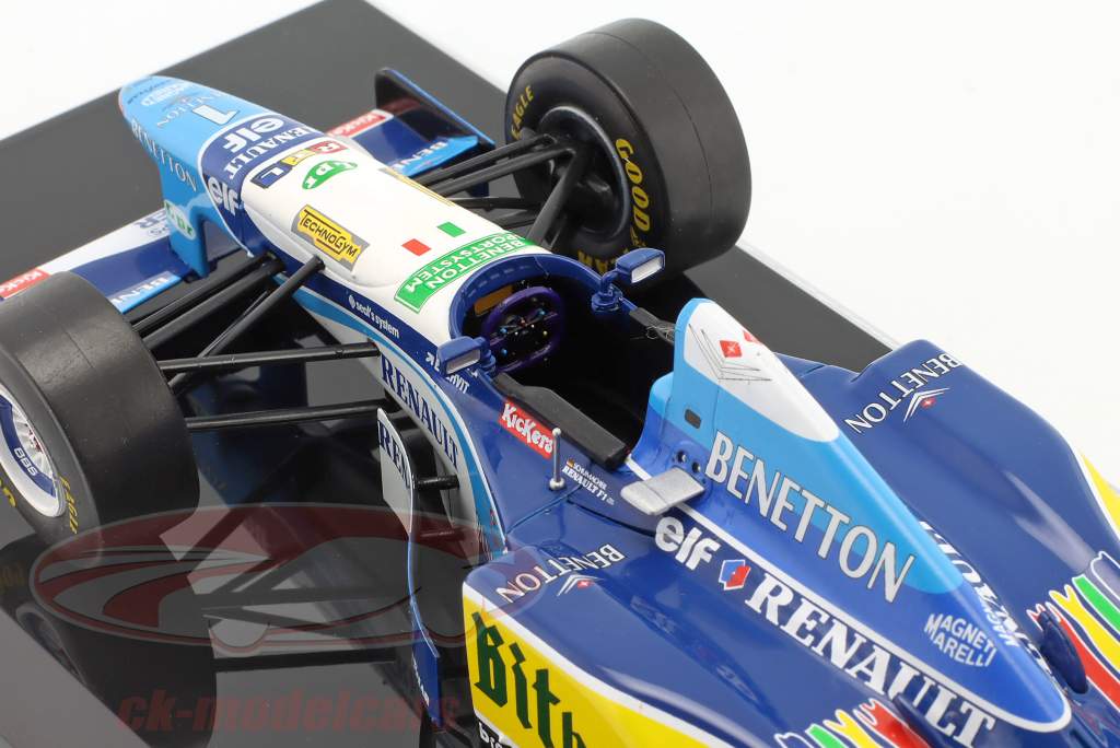 M. Schumacher Benetton B195 #1 formule 1 Champion du monde 1995 1:24 Premium Collectibles