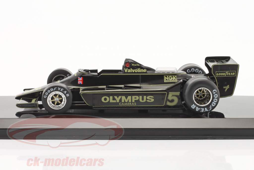 Mario Andretti Lotus 79 #5 formel 1 Verdensmester 1978 1:24 Premium Collectibles