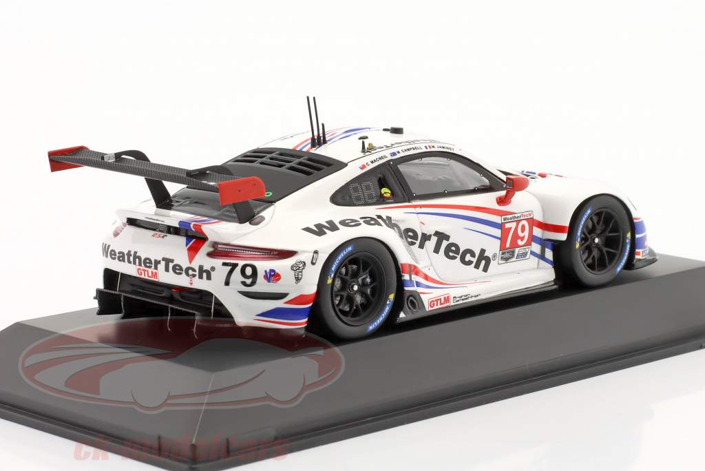 Porsche 911 RSR #79 winners Race Road Atlanta IMSA 2021 1:43 Spark