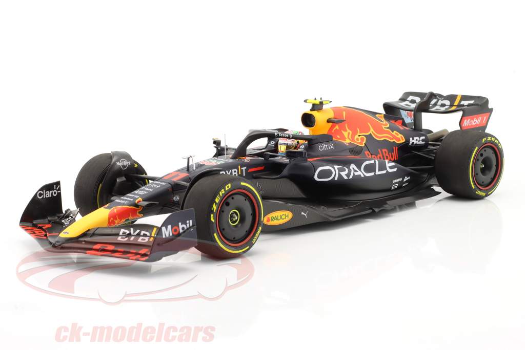 	S. Perez Red Bull Racing RB18 #11 4th Miami GP Formel 1 2022 1:18 Minichamps