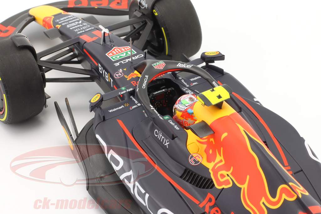 S. Perez Red Bull Racing RB18 #11 4 Miami GP formel 1 2022 1:18 Minichamps