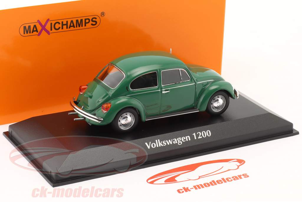 Volkswagen VW 1200 L Byggeår 1983 grøn 1:43 Minichamps
