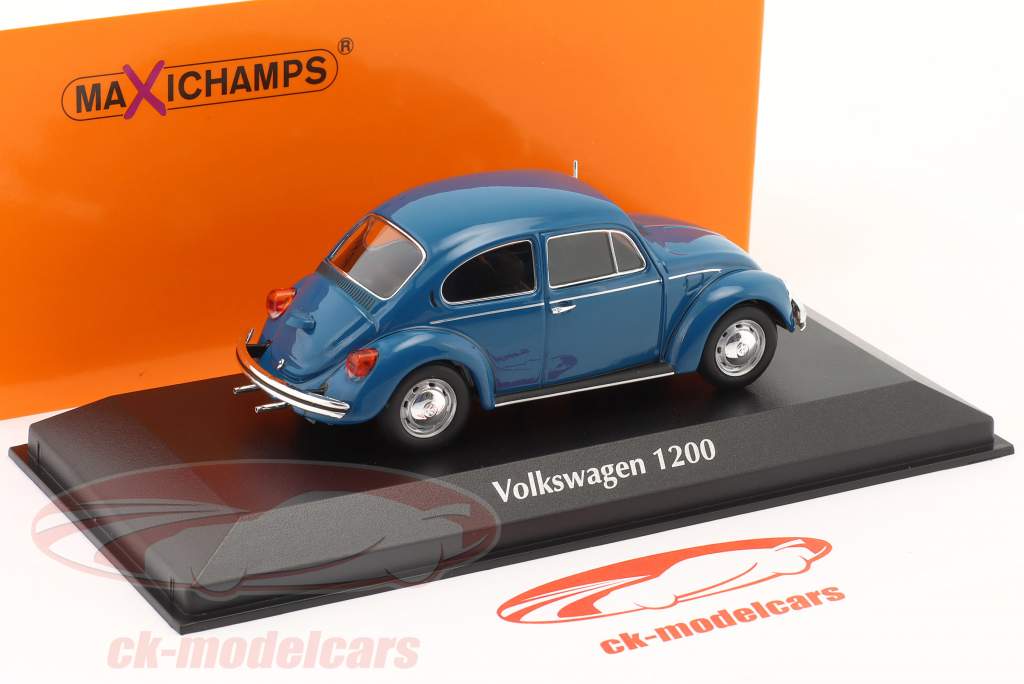 VW 1200 Export 1965年製 ミニカー 黒 1/43