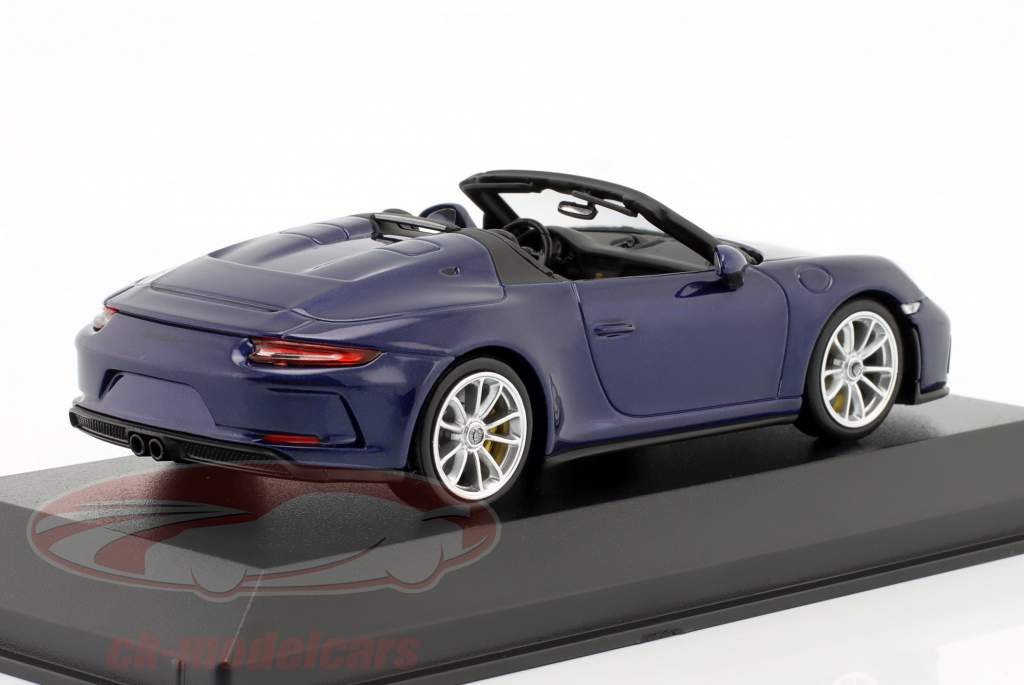 Porsche 911 (991) Speedster 建设年份 2019 虹膜蓝 金属的 1:43 Minichamps