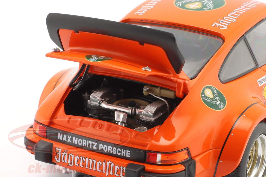 Porsche 934 RSR Jägermeister #12 优胜者 Eifelrennen DRM 1976 1:18 Schuco