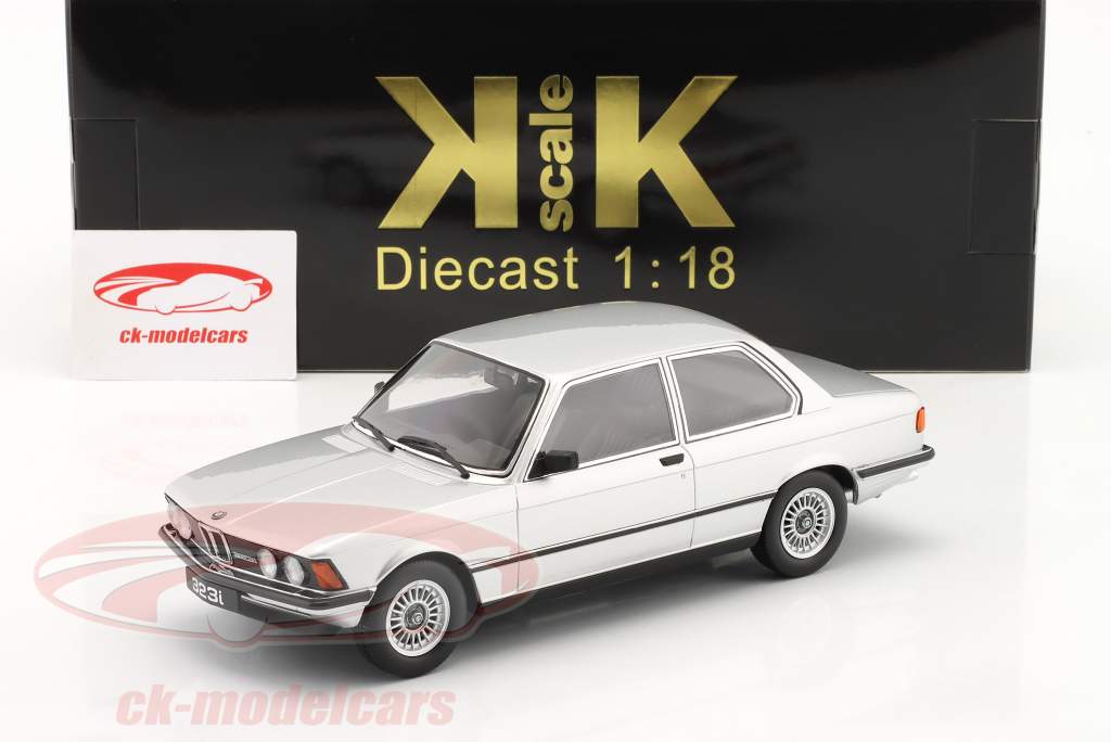 BMW 323i (E21) Anno di costruzione 1978 argento 1:18 KK-Scale