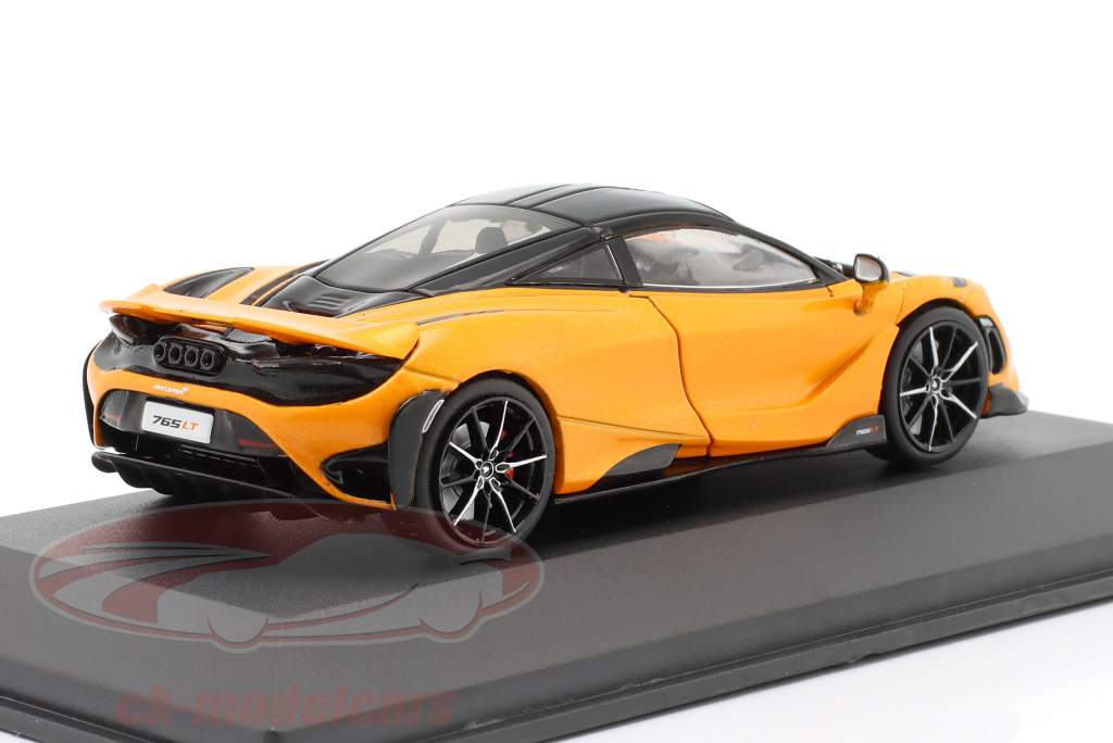 McLaren 765LT V8-Biturbo Bouwjaar 2020 papaya spark oranje 1:43 Solido