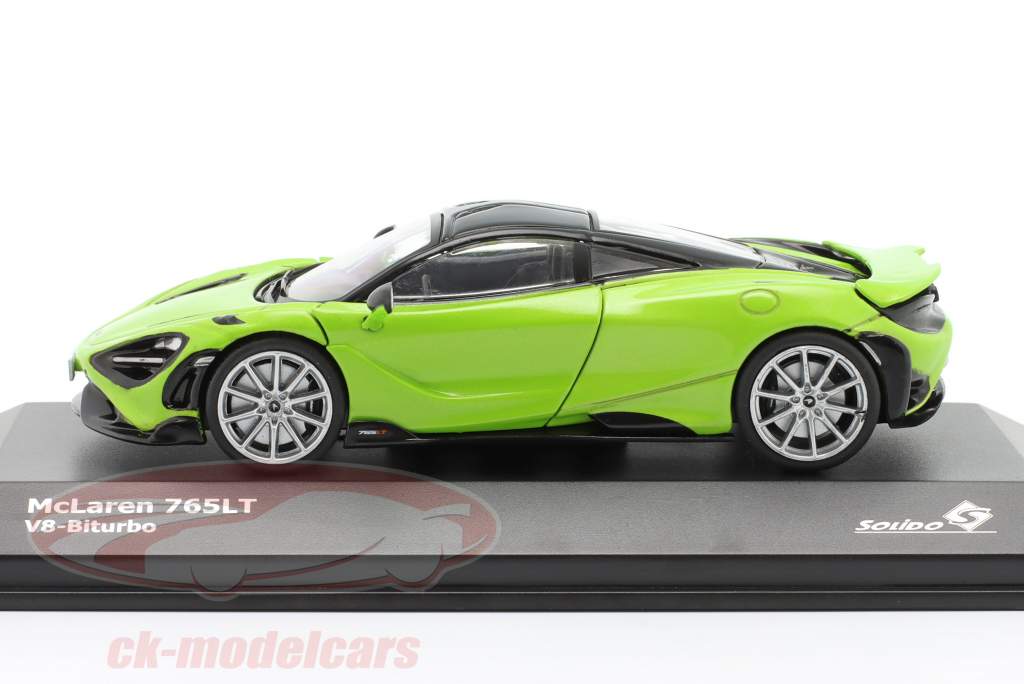 McLaren 765LT V8-Biturbo Baujahr 2020 lime green 1:43 Solido