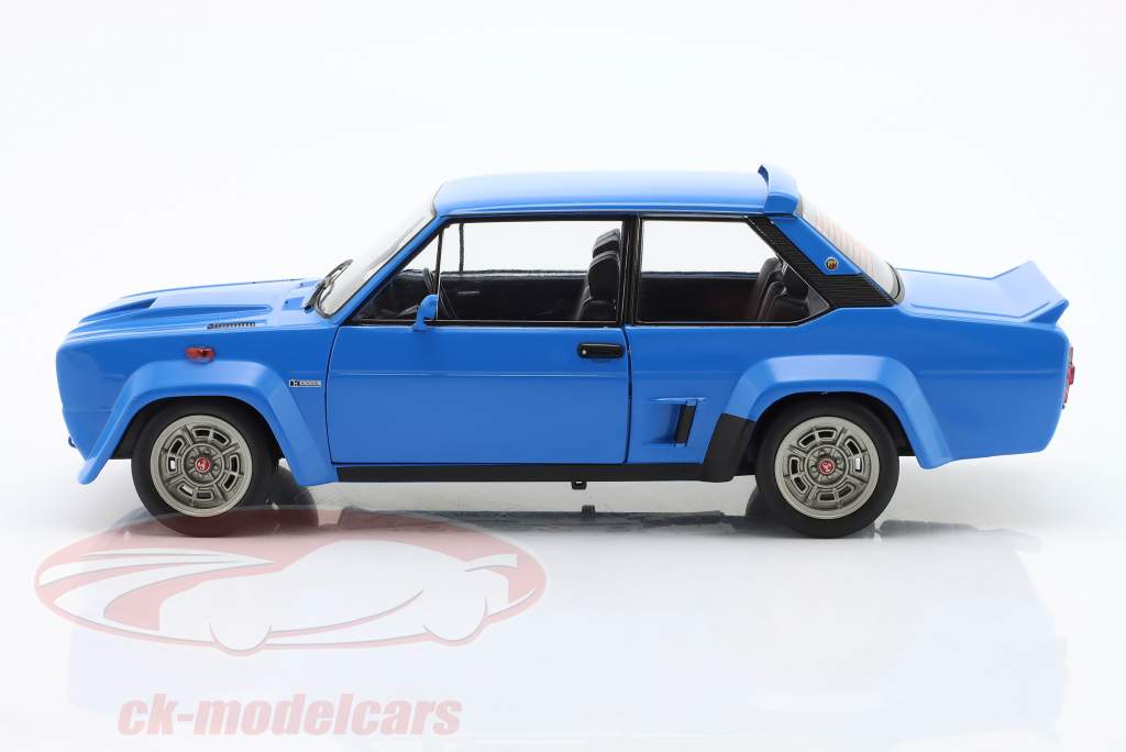 Fiat 131 Abarth Anno di costruzione 1980 blu 1:18 Solido