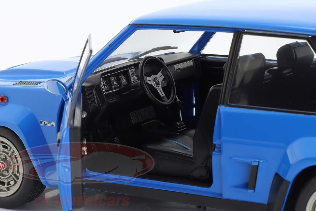 Fiat 131 Abarth Anno di costruzione 1980 blu 1:18 Solido