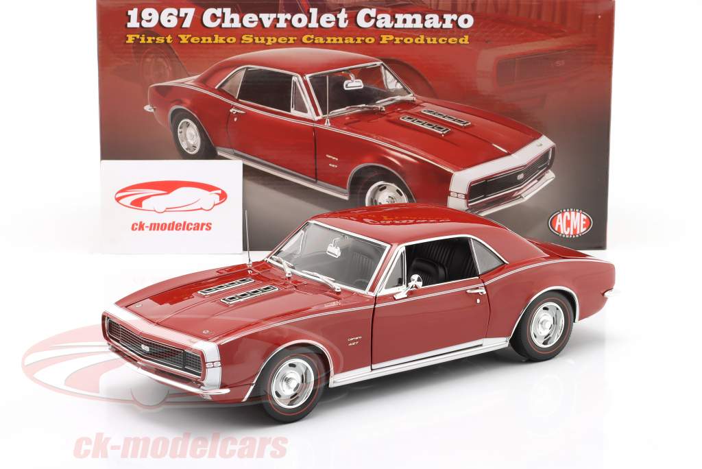 Chevrolet Camaro 1st Yenko Super Camaro 1967 red 1:18 GMP
