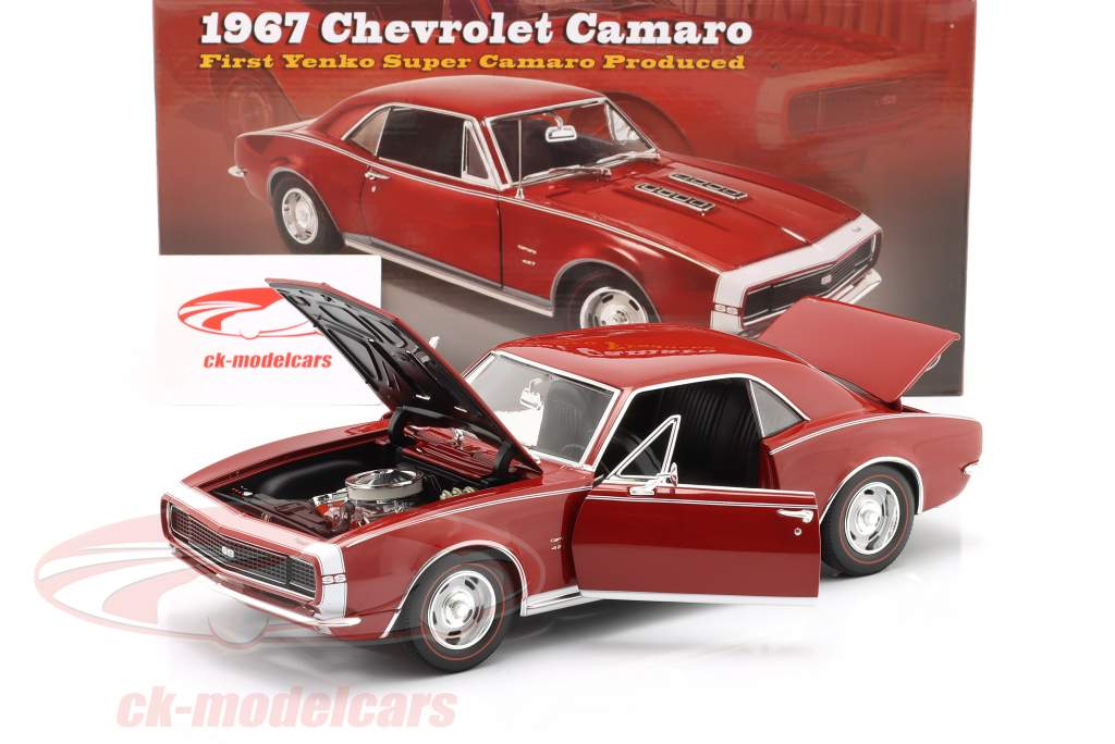 Chevrolet Camaro 1st Yenko Super Camaro 1967 rot 1:18 GMP