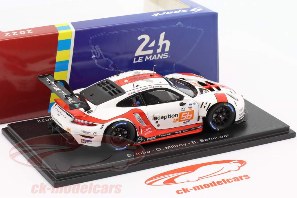 Porsche 911 RSR-19 #56 24h LeMans 2022 Team Project 1 1:43 Spark