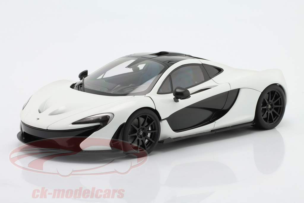 McLaren P1 Anno di costruzione 2013 Alaska diamante bianco 1:18 AutoArt