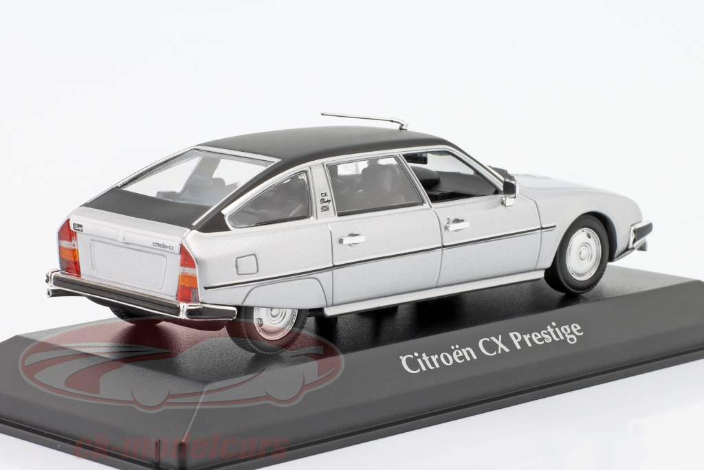 Citroen CX Prestige year 1980 silver 1:43 Minichamps