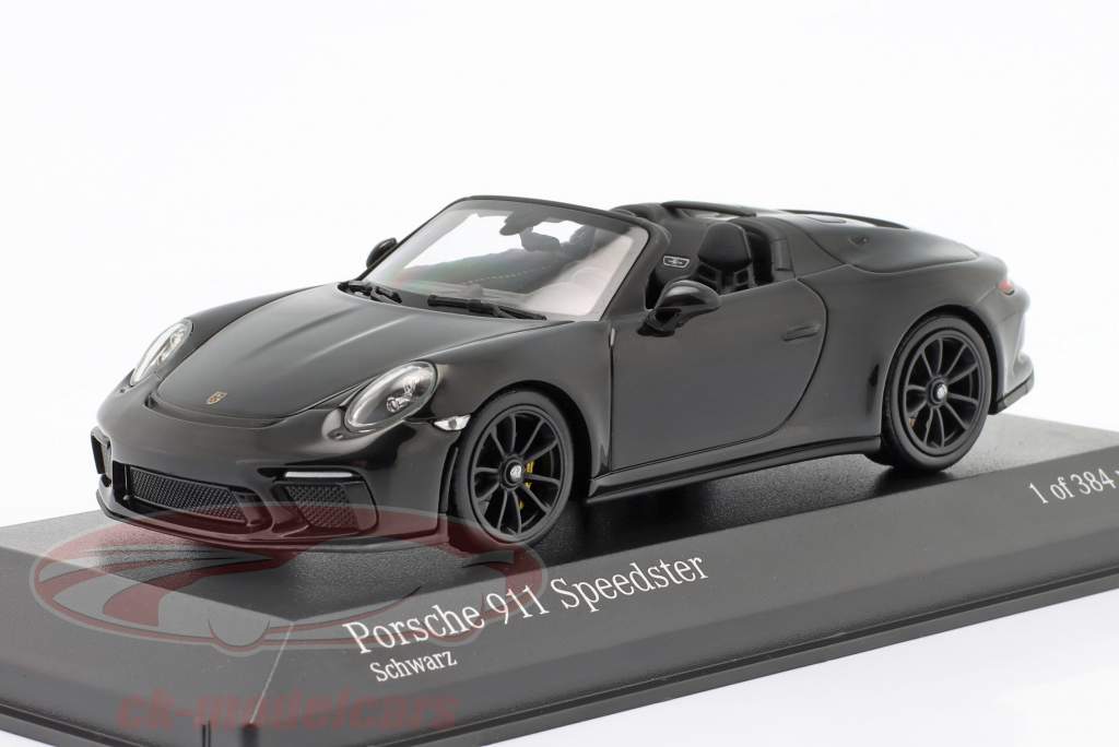 Porsche 911 (991) Speedster Baujahr 2019 schwarz 1:43 Minichamps