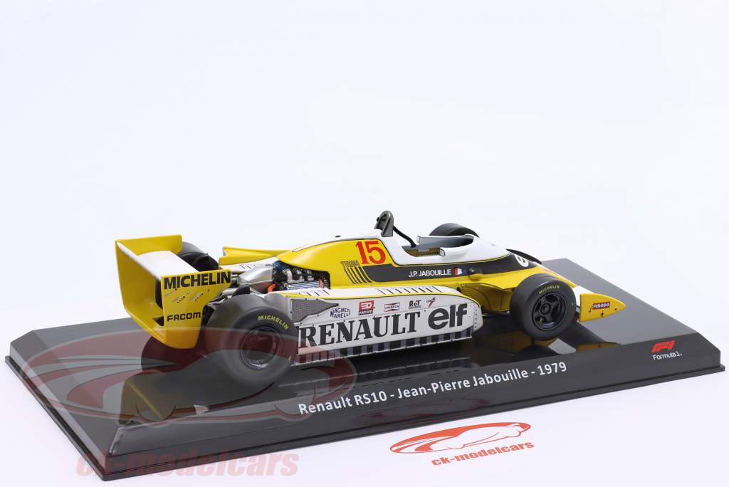 Jean-Pierre Jabouille Renault RS10 #15 formule 1 1979 1:24 Premium Collectibles