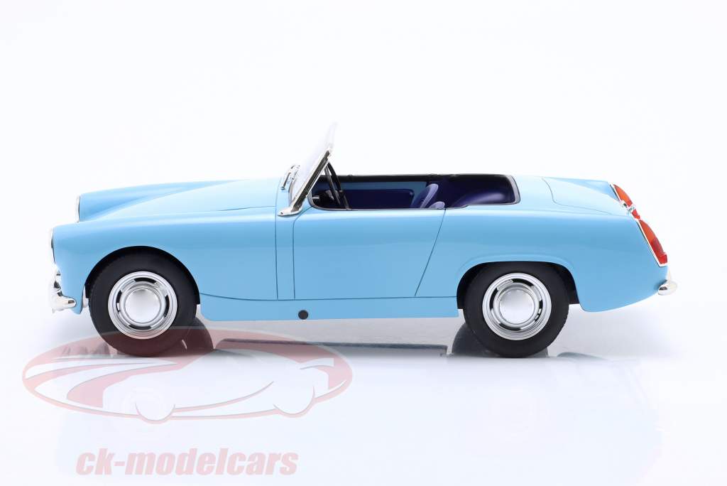 Austin Healey Sprite MK2 convertible year 1961 blue metallic 1:18 Cult Scale