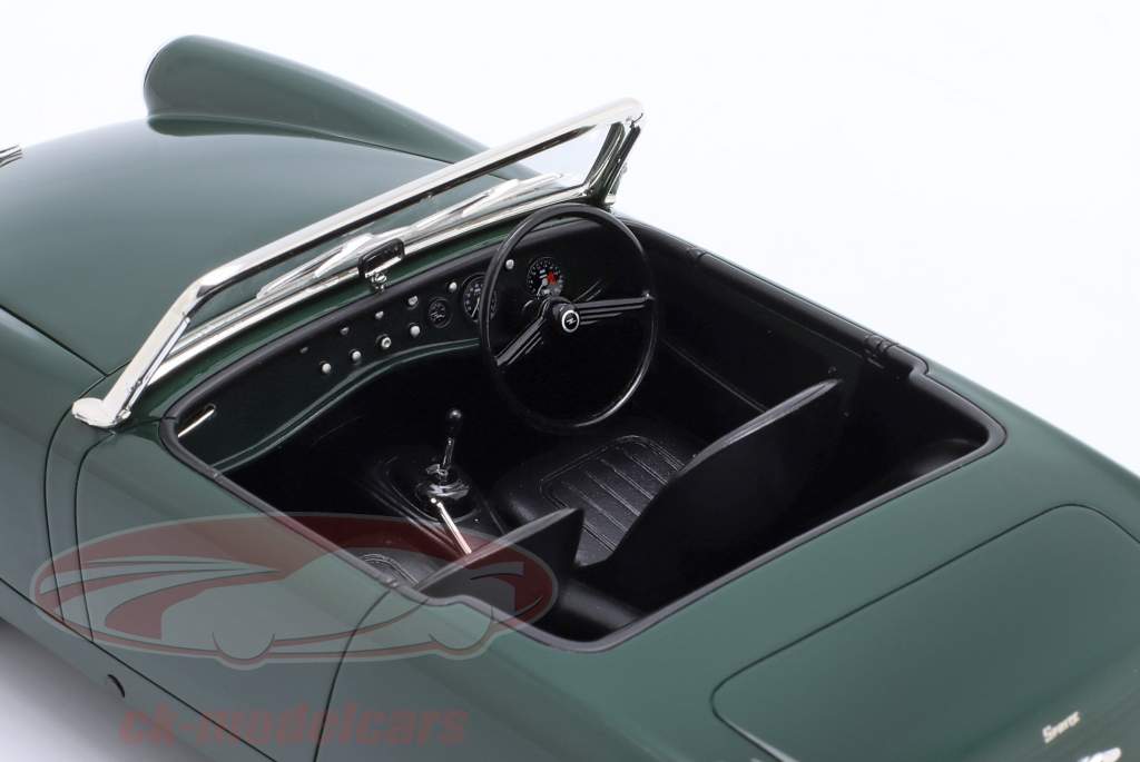 Austin Healey Sprite MK2 convertible Año de construcción 1961 verde metálico 1:18 Cult Scale