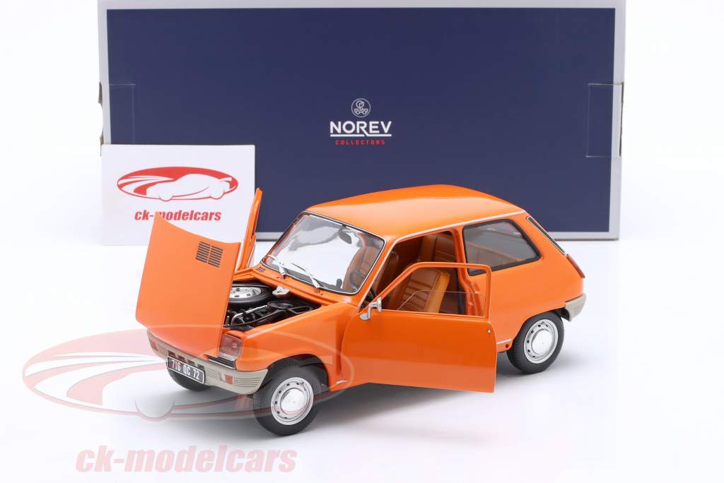 Renault 5 (R5) Año de construcción 1972 naranja 1:18 Norev