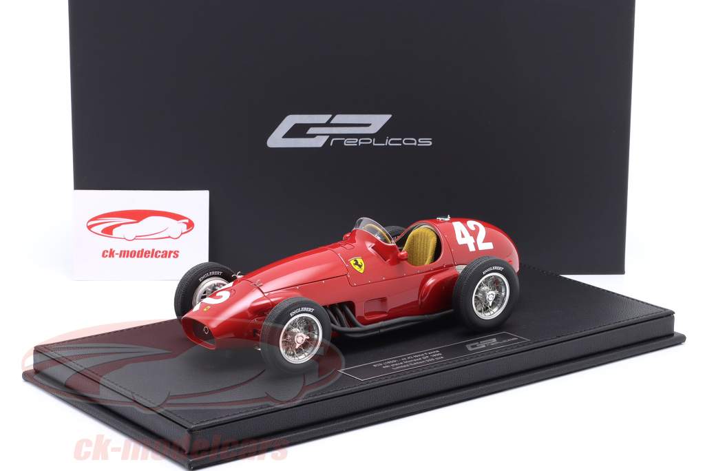 G. Farina Ferrari 625F1 #42 4 Monaco GP formel 1 1955 1:18 GP Replicas