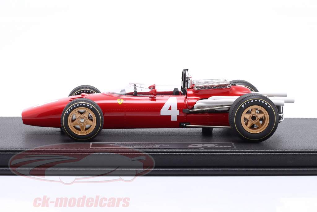 Mike Parkes Ferrari 312 #4 2ème italien GP formule 1 1966 1:18 GP Replicas