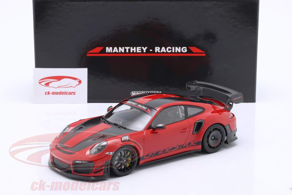 Porsche 911 (991.2) GT2 RS MR Manthey Racing tour d&#39;enregistrement 1:18 Minichamps