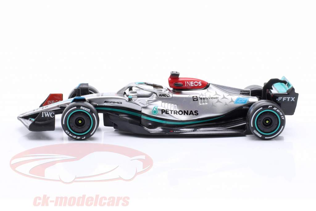 George Russell Mercedes-AMG F1 W13 #63 formula 1 2022 1:43 Bburago