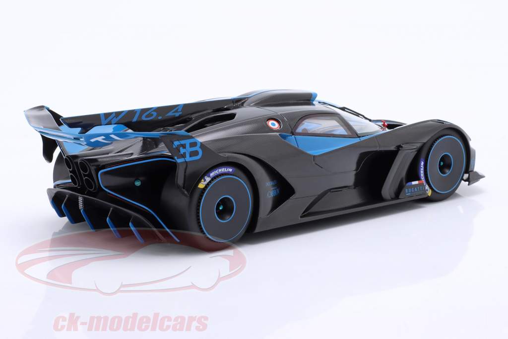 Bugatti Bolide Presentation Car 2020 blue / black 1:18 TrueScale