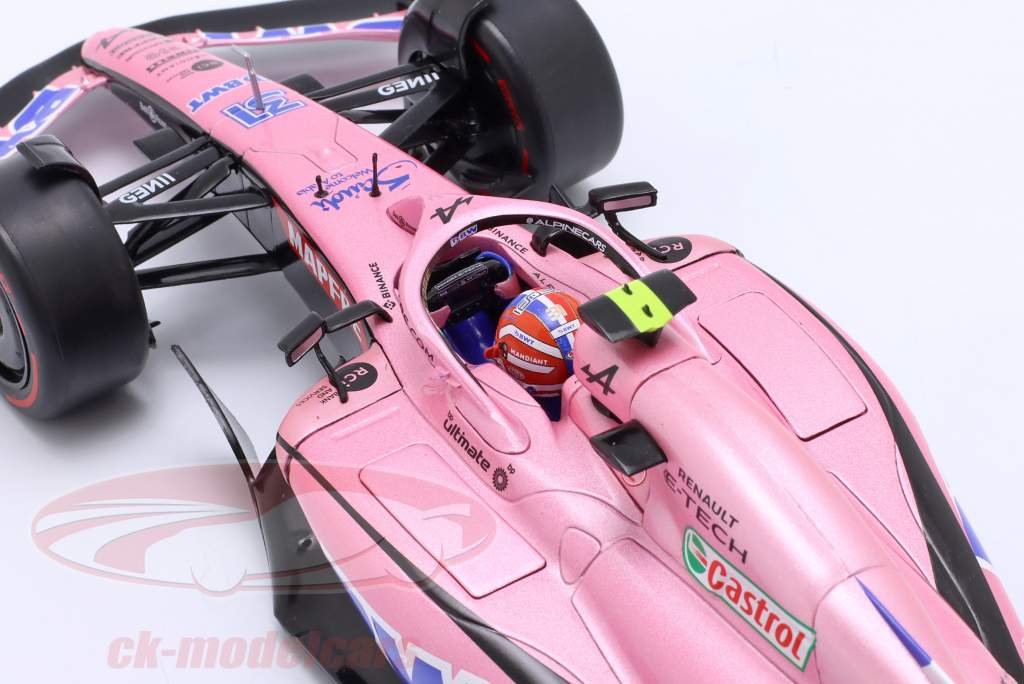 Esteban Ocon Alpine A522 #31 6º saudita árabe GP Fórmula 1 2022 1:18 Solido