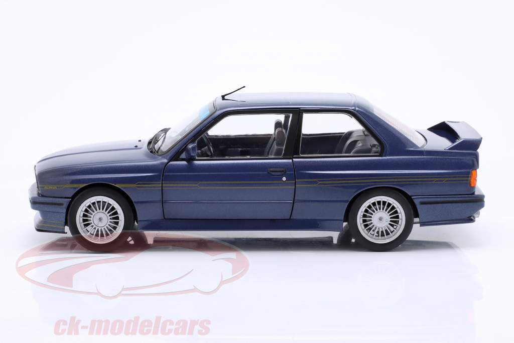 BMW Alpina B6 3.5S Byggeår 1990 Mauritius blå 1:18 Solido