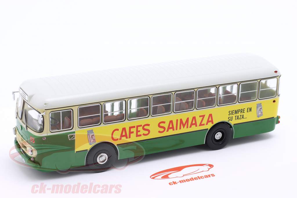 Pegaso 6021A Bus Baujahr 1964 grün / gelb 1:43 Altaya